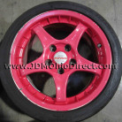JDM Advan RC Red 16 inch Wheels 5x114.3 